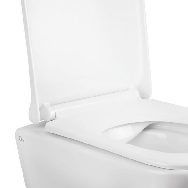 Готовое решение Qtap для ванной комнаты: подвесной унитаз Tern Rimless 490x340x350 + комплект инсталляции Nest 4 в 1 (линейная клавиша Chrome)
