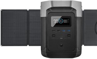 Комплект EcoFlow DELTA + 110W Solar Panel 4094 фото