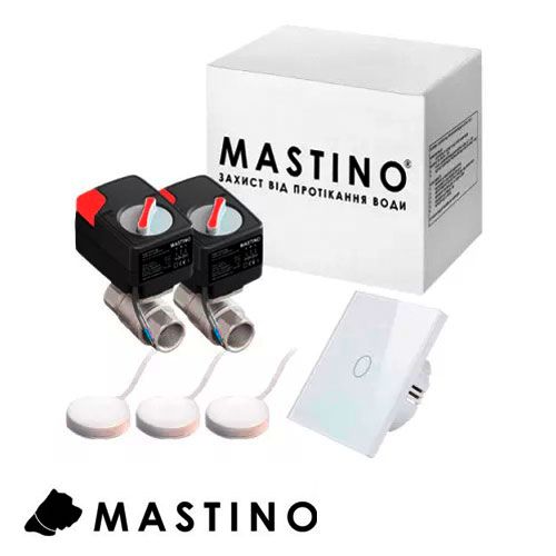 Система захисту від протікання води Mastino TS1 ½ Light white 008602 фото