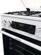 галереї Gorenje Плита комбінована, 70л, 50x60см, дисплей, емальовані реш, програматор IconLed, кришка-скло, білий - фото 5