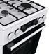 галереї Gorenje Плита комбінована, 70л, 50x60см, дисплей, емальовані реш, програматор IconLed, кришка-скло, білий - фото 1