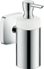 галереї Hansgrohe Pura Vida Дозатор підвісний для рідкого мила хром скляний (41503000) - фото 1