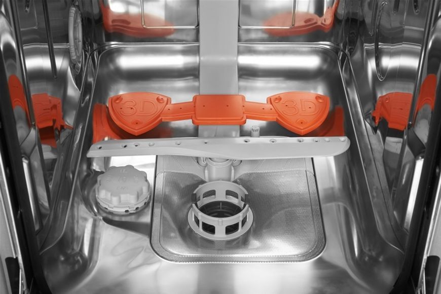 Посудомийна машина Hotpoint вбудована, 10компл., A+++, 45см, дисплей, інвертор, 3й кошик, білий