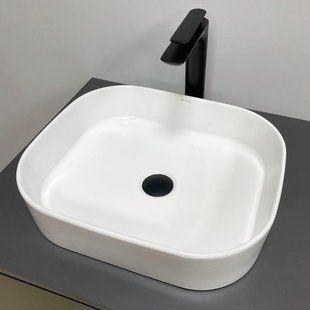 Умивальник (раковина) VBI VESTONE 45 WHITE накладний