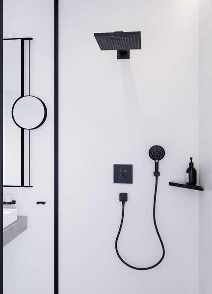 Hansgrohe AddStoris Поличка кутова 14.8 х14.8 x 30.5 см Matt Black (41741670)