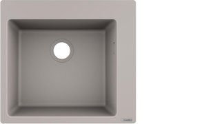 Hansgrohe Кухонна мийка мойка S510-F450 560х510 Concretegrey (43312380)