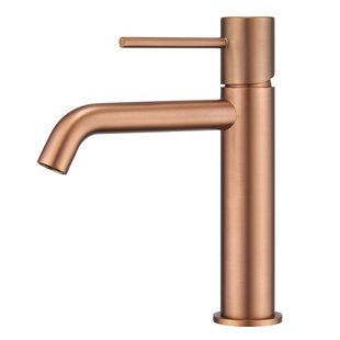 IMEX MONZA BRUSHED ROSE GOLD Змішувач для умивальника, PVD матове рожеве золото