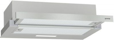 Витяжка Gorenje телескопічна, 60см, 350м.куб/год, нерж