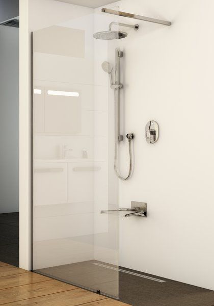 Душова стінка Ravak Walk-In Wall 150 полірований алюміній+transparent