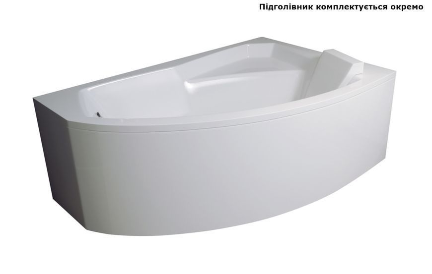 Ванна акрилова RIMA 150х95 Права (соло) без ніг