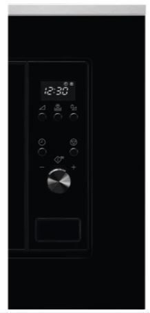 Мікрохвильова піч Electrolux вбудована, 20л, електрон. керування, 700Вт, дисплей, чорний