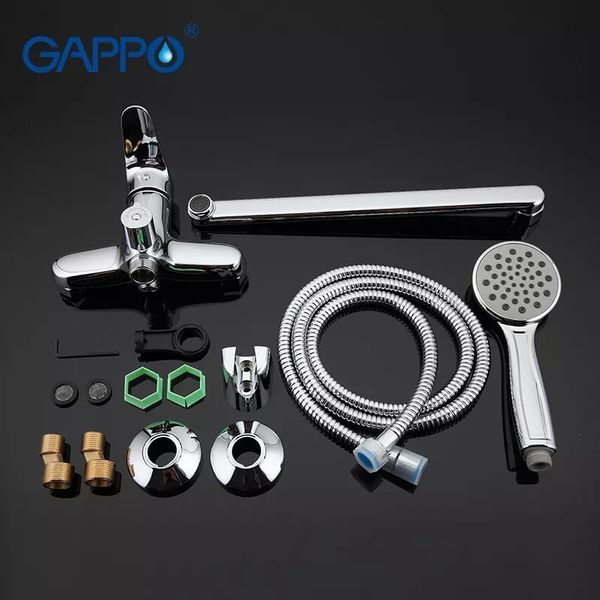 Змішувач для ванни GAPPO G2236, хром