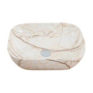 Aqua Rodos Умивальник Calypso Marble Beige Gloss