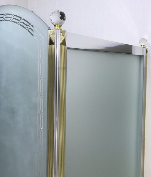 Душова кабіна Orans SR-1654-COMBI gold/chrome (L) 120х80х200