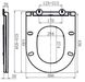 Сидіння для унітазу з мікроліфтом, швидкознімне C507853WH фото 2
