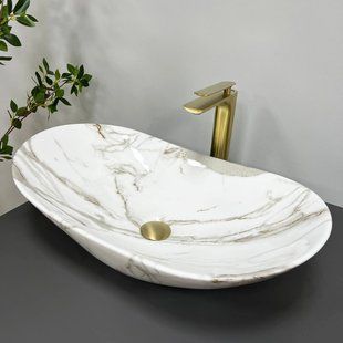 Умивальник (раковина) VBI TURIN LAVA GLOSSY накладний