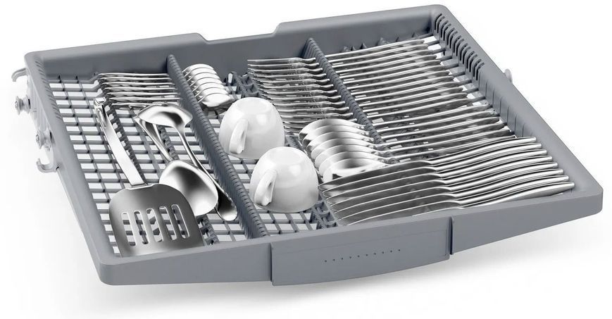 Посудомийна машина Bosch вбудована, 13компл., A+, 60см, 3-й кошик, білий