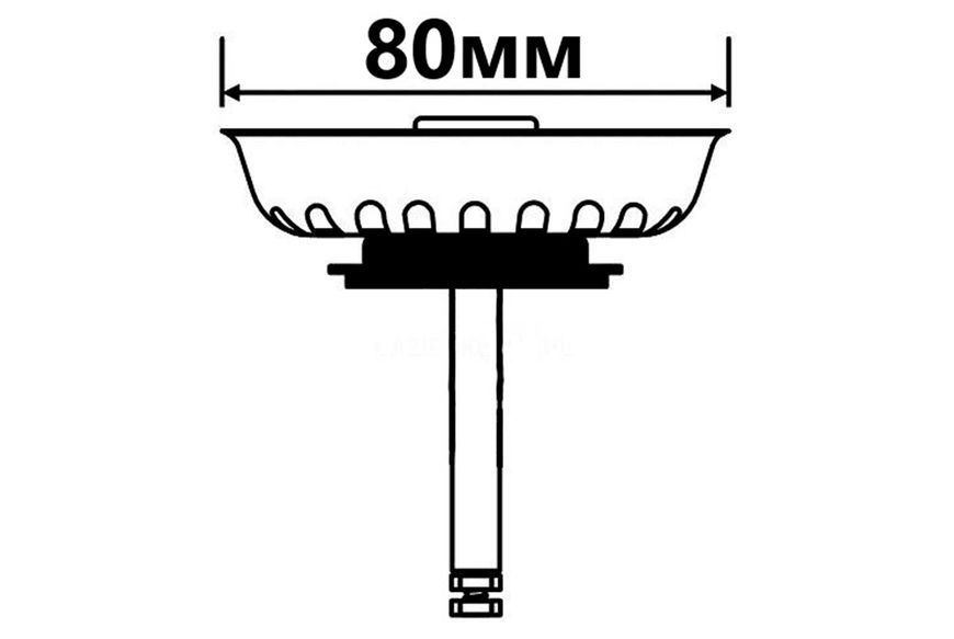 McALPINE Сито для McALPINE Сифона мойки BWSTTOP-PU
