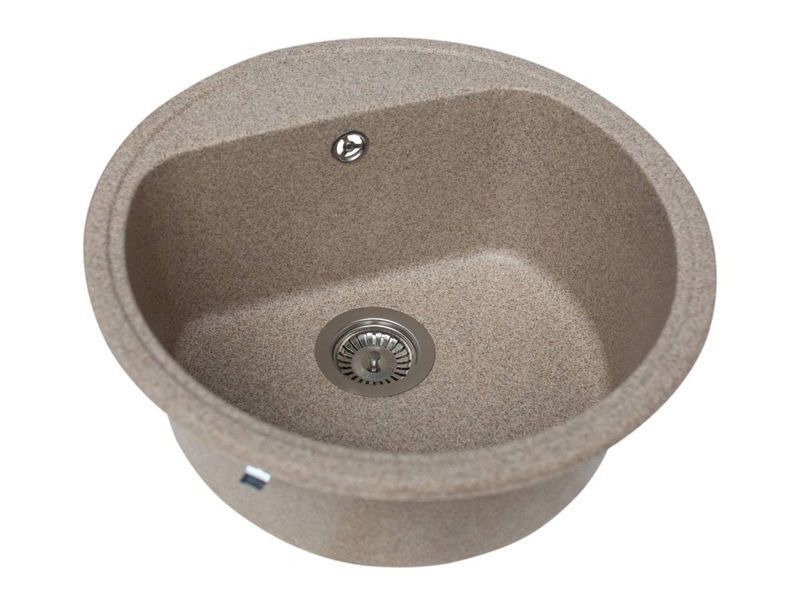 Кухонная мойка врезная MIRAGGIO MALIBU 52*52*22 Терра 0000030