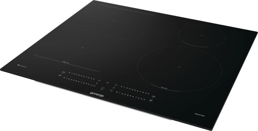 Варильна поверхня Gorenje індукційна, 60см, PowerBoost, SliderTouch, збільшена площа приготування, чорний