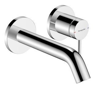 Смеситель Tecturis S 165 для умывальника со стены, Chrome (73350000)