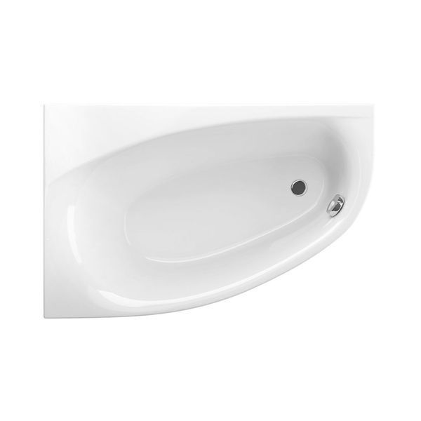 Ванна RADAWAY NAXIA 170x110 + ніжки + сифон R135L / ліва WA1-33-170x110LS