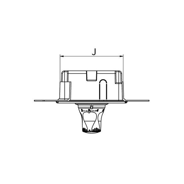 Регулювальний короб Simplex RB RTL-TH DUO, білий, 3/4 "(євроконус) F11879 фото