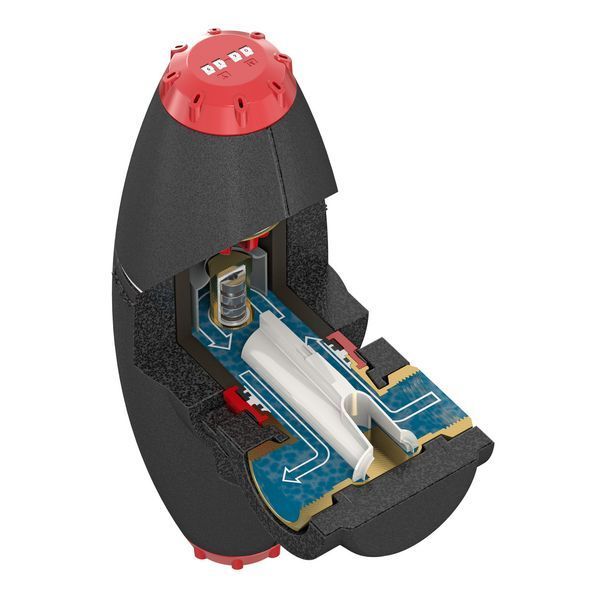 Форсований сепаратор повітря і бруду Flamco XStream Vent-Clean ВР 1 1/4&rdquo; 10 бар 120 гр.С