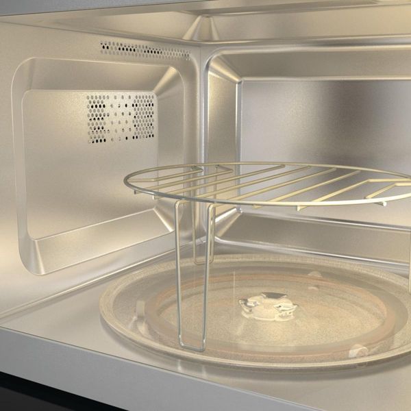 Піч Gorenje мікрохвильова, вбудовувана, 20л, 800Вт, гриль, дисплей, нерж
