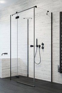 RADAWAY Душова кабіна Essenza Black KDJ 100Lx75x200 1385022-54-01L+1384049-01-01+1384049-01-01