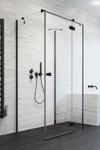 RADAWAY Душова кабіна Essenza Black KDJ 110Rx70x200 1385023-54-01R+1384048-01-01+1384048-01-01
