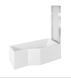 галереи Шторка для ванной PMD Ambition premium-3S 130х140 - фото 4