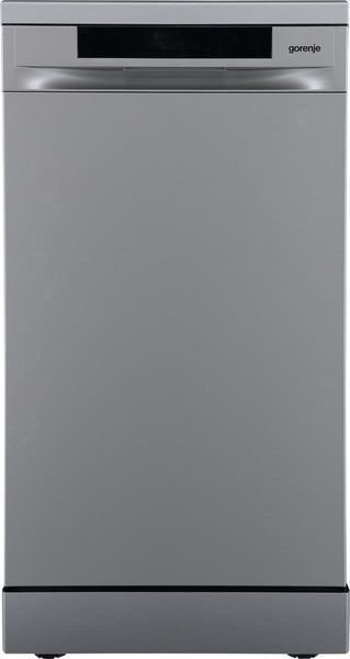 Посудомийна машина Gorenje, 11компл., A+++, 45см, дисплей, 3 кошика, AquaStop, Інвертор, сірий