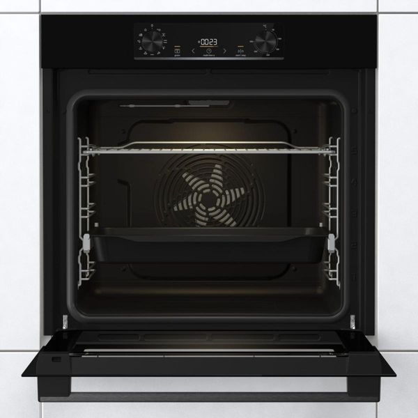 Комплект Gorenje (духовка електрична BO6735E05B + поверхня газова на склі GTW641EB), 743549, чорн
