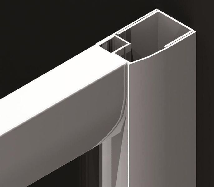 Скляна шторка для ванни RADAWAY Vesta DWD+S 180х80 203180-01 + 204080-01