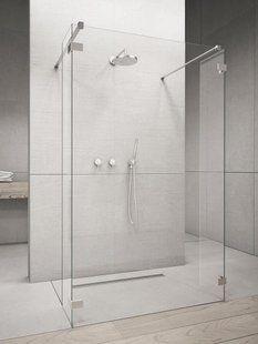 RADAWAY Душевая перегородка Euphoria Walk-in I 140 см. 383146-01-01+383160-01-01