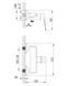 галереи Смеситель для душа,BARKA хром, 35 мм 15265 - фото 2