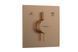 галереї Hansgrohe Змішувач прихованого монтажу DuoTurn E на 2 функції, Brushed Bronze (75417140) - фото 1