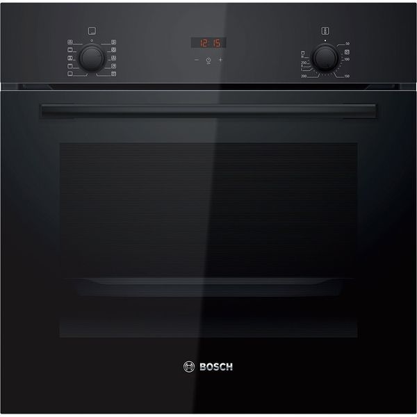 Духова шафа Bosch електрична, 66л, A, дисплей, конвекція, чорний
