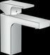 галереї Hansgrohe Змішувач Vernis Shape 100 для Hansgrohe Умивальника з донним клапаном pop-up Chrome (71561000) - фото 1