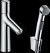 галереї Hansgrohe Змішувач Talis Select S 100 для Hansgrohe Умивальника з гігієнічною лійкою (72291000) - фото 1