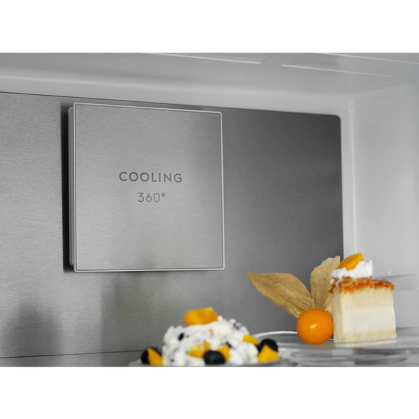 Electrolux Холодильник з нижньою морозильною камерою, Сріблястий RNT7ME34X2