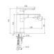 галереи Смеситель для биде GAPPO G5048, белый/хром - фото 4