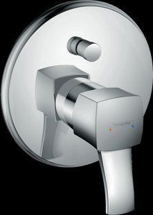 Hansgrohe Змішувач Metropol Classic прихованого монтажу для ванни/душу, хром (31345000)