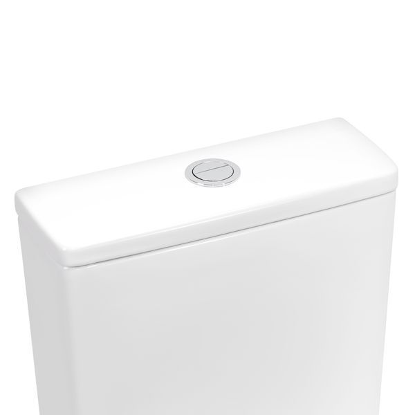 Унитаз-компакт Qtap Scorpio безободковый с сиденьем Soft-close QT14226002W