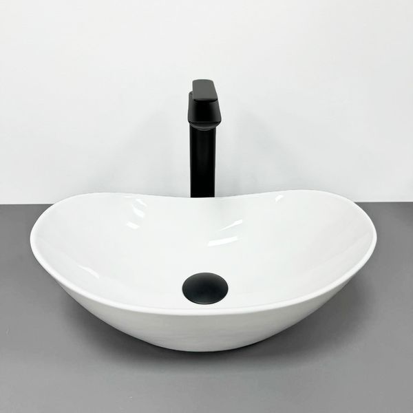 Умивальник (раковина) VBI TURIN XS WHITE накладний