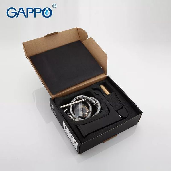 Смеситель для умывальника GAPPO G1050, черный
