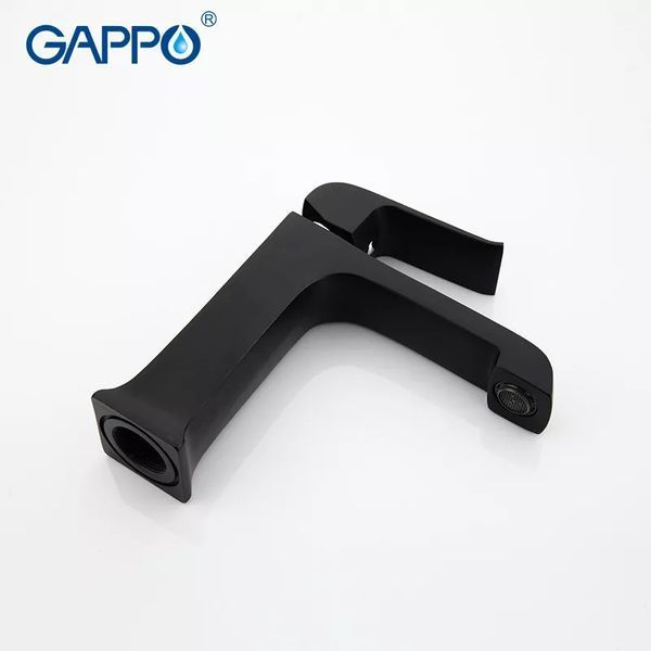Смеситель для умывальника GAPPO G1050, черный