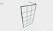 галереи RADAWAY Душевая перегородка Nes Black Walk-in II Frame 90 см. стекло прозрачное 10013090-54-56 - фото 9