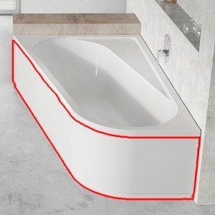Панель для ванни Ravak Chrome 160x105 L